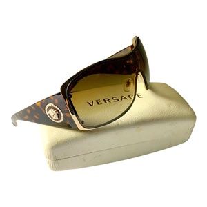 VERSACE sunglasses MOD 2122-B, Havana/gold.